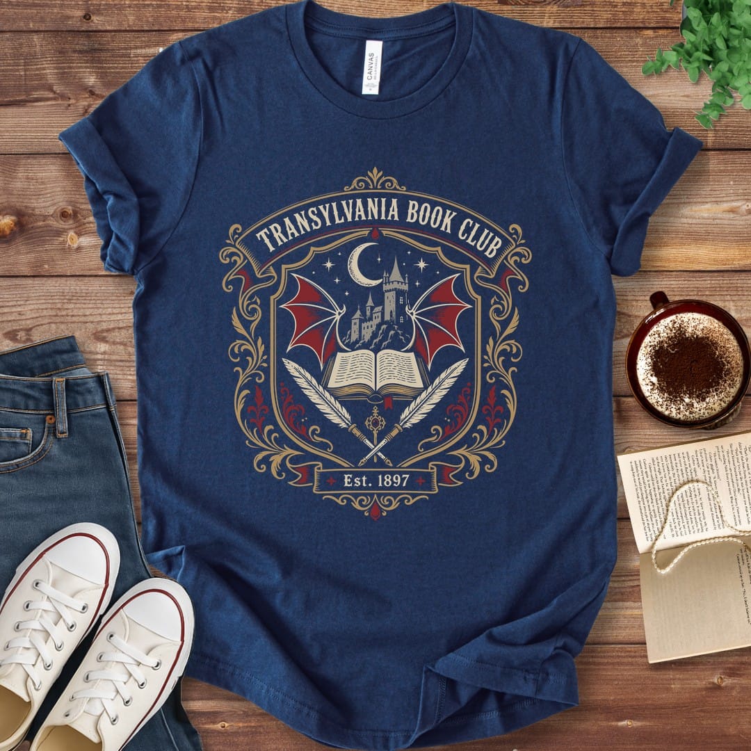 T-Shirt Navy / S Transylvania Book Club T-Shirt