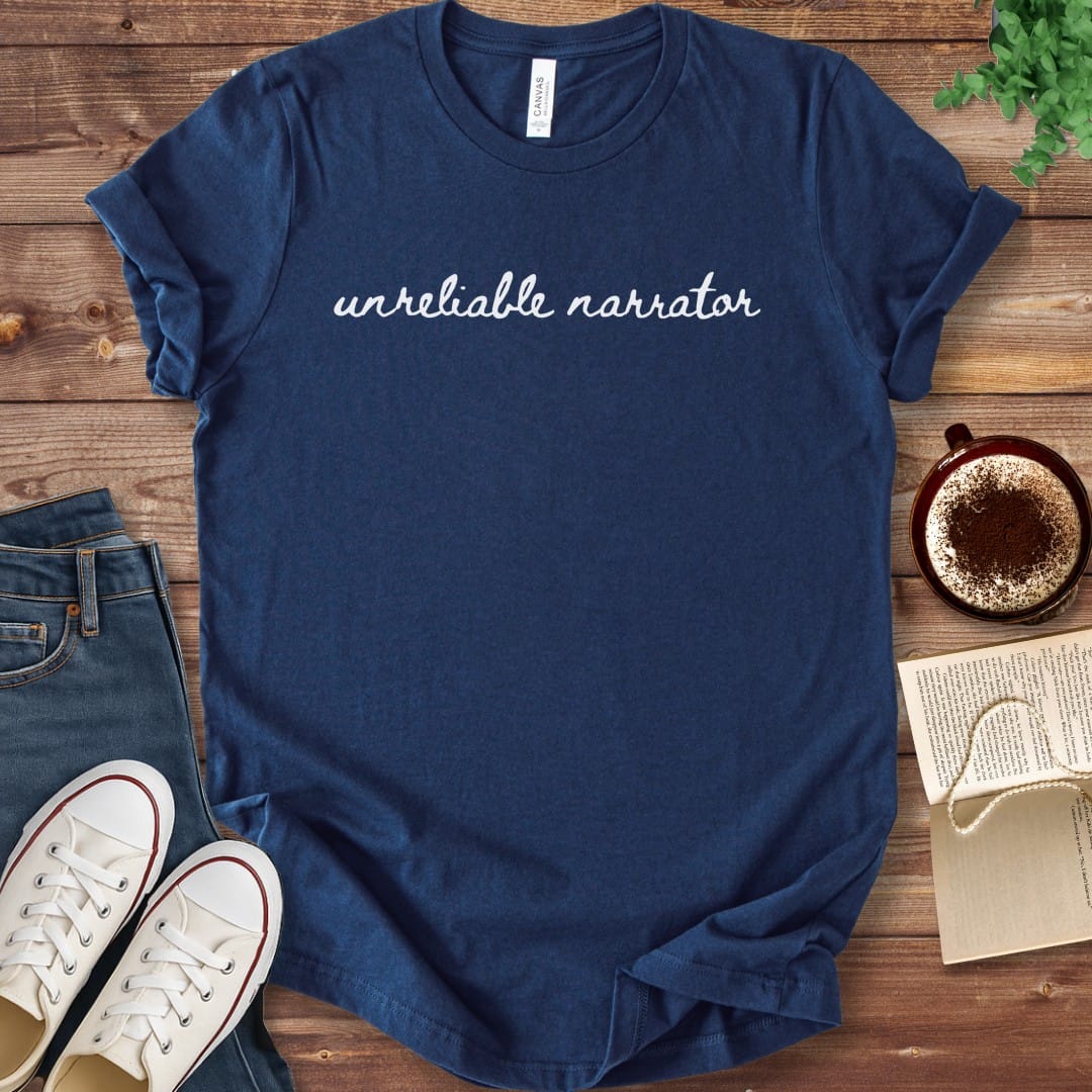 T-Shirt Navy / S Unreliable Narrator T-Shirt