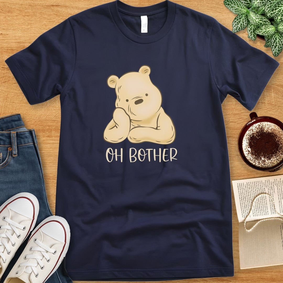 T-Shirt Navy / S Winnie the Pooh Oh Bother Shirt