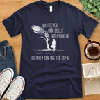 T-Shirt Navy / S Wuthering Heights Heathcliff Moors T-shirt