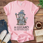 T-Shirt Pink / S A Wizard Is Never Late T-Shirt