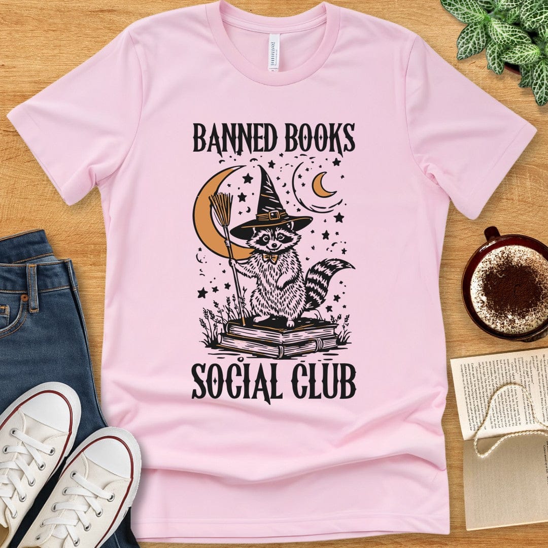 T-Shirt Pink / S Banned Books Social Club Shirt