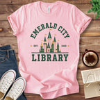 T-Shirt Pink / S Emerald City Library T-Shirt