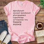 T-Shirt Pink / S Hobbit Meals T-Shirt