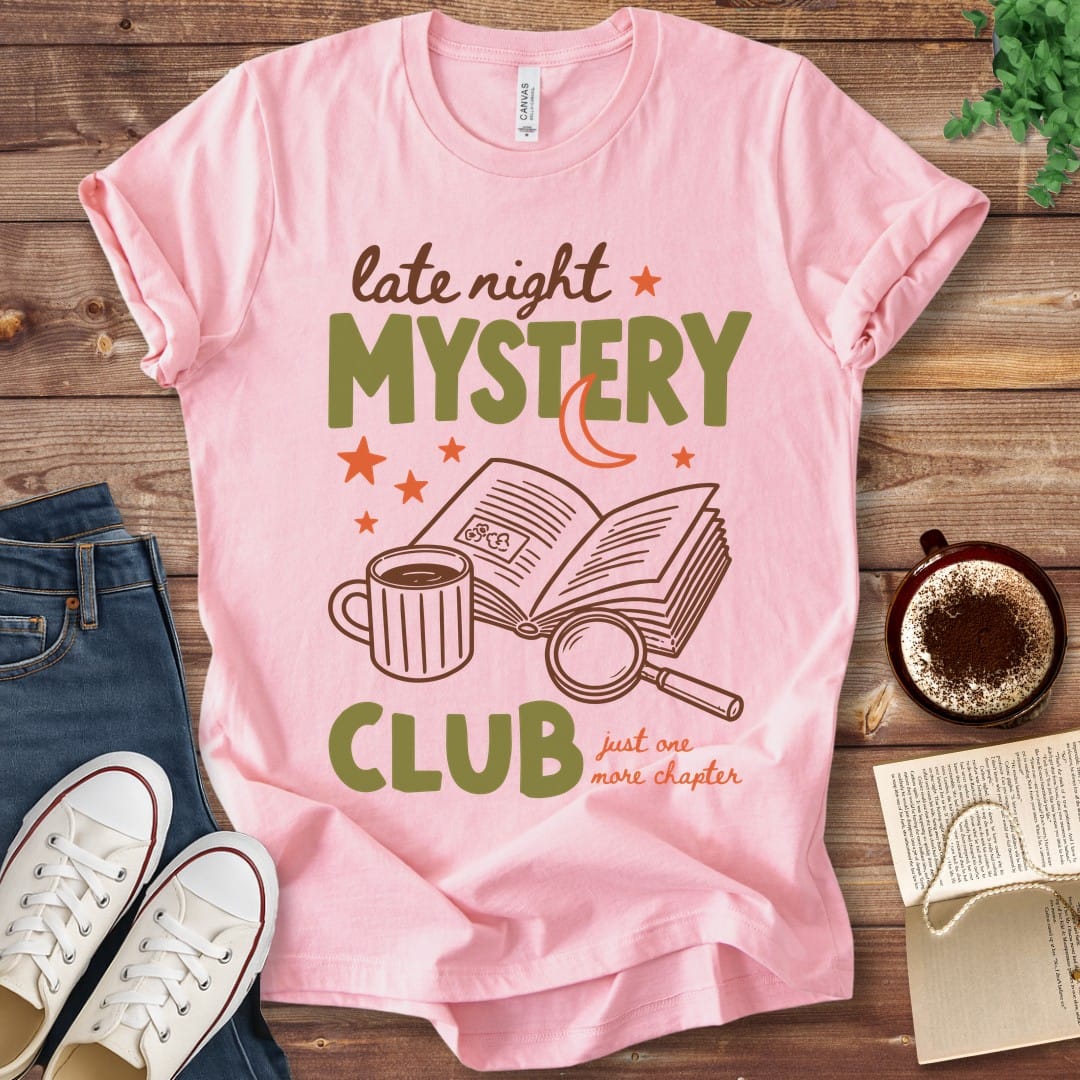 T-Shirt Pink / S Late Night Mystery Club T-Shirt