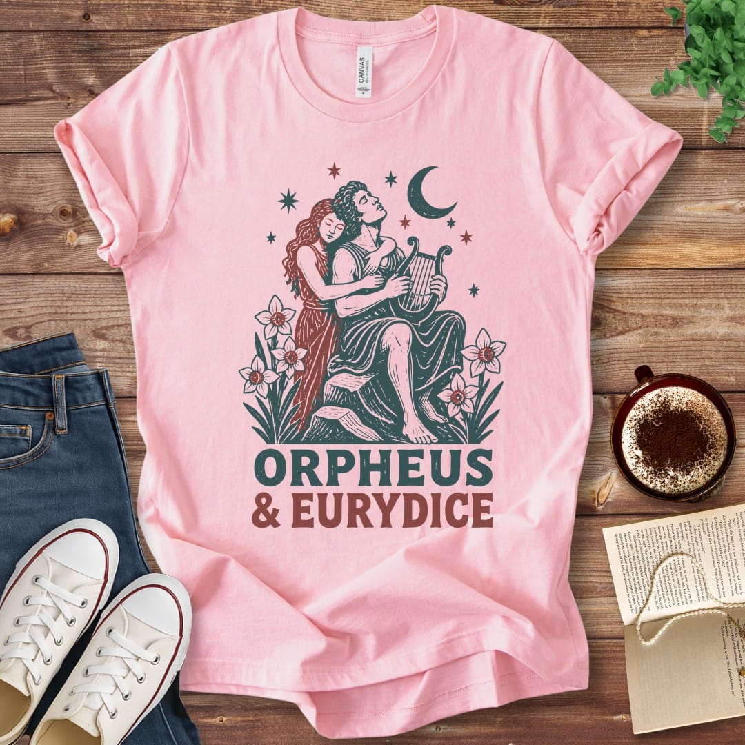 T-Shirt Pink / S Orpheus and Eurydice T-Shirt