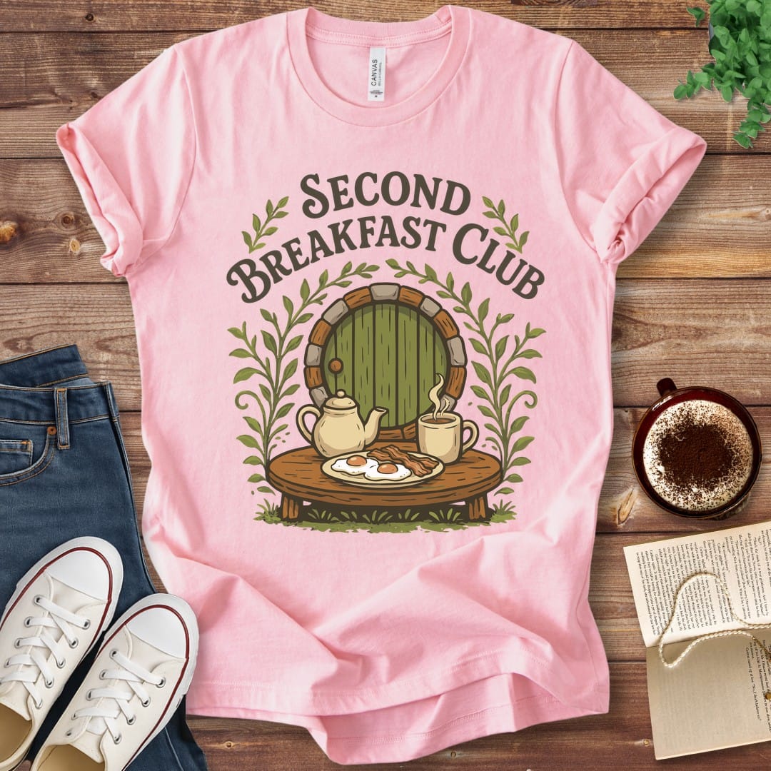 T-Shirt Pink / S Second Breakfast Club T-Shirt