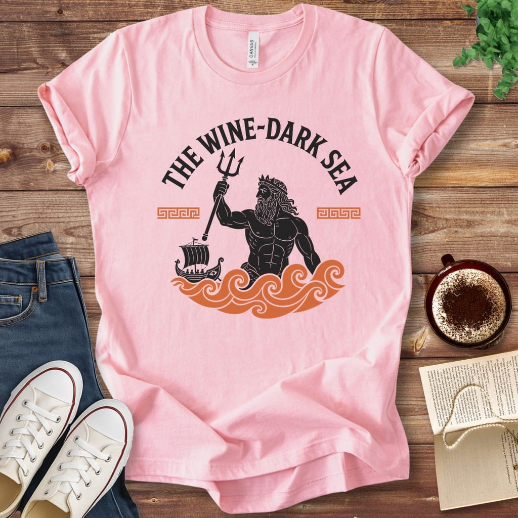 T-Shirt Pink / S The Wine-Dark Sea Homer's Odyssey T-Shirt