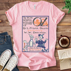 T-Shirt Pink / S The Wonderful Wizard of Oz Book Cover T-Shirt