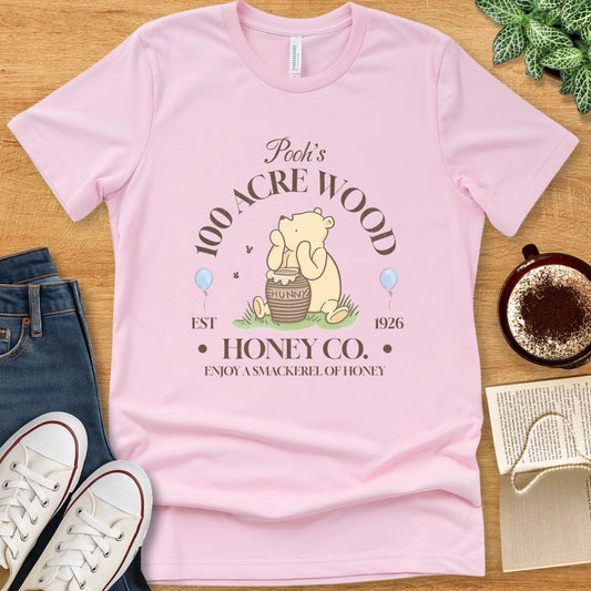 T-Shirt Pink / S Winnie the Pooh Honey Co. Shirt