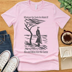 T-Shirt Pink / S Wuthering Heights Heathcliff T-shirt