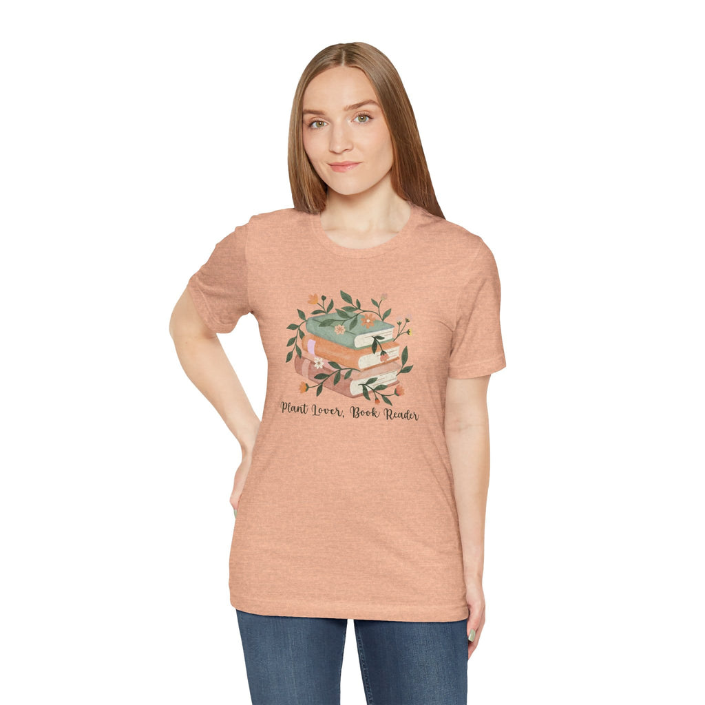 T-Shirt Plant Lover Book Reader Shirt