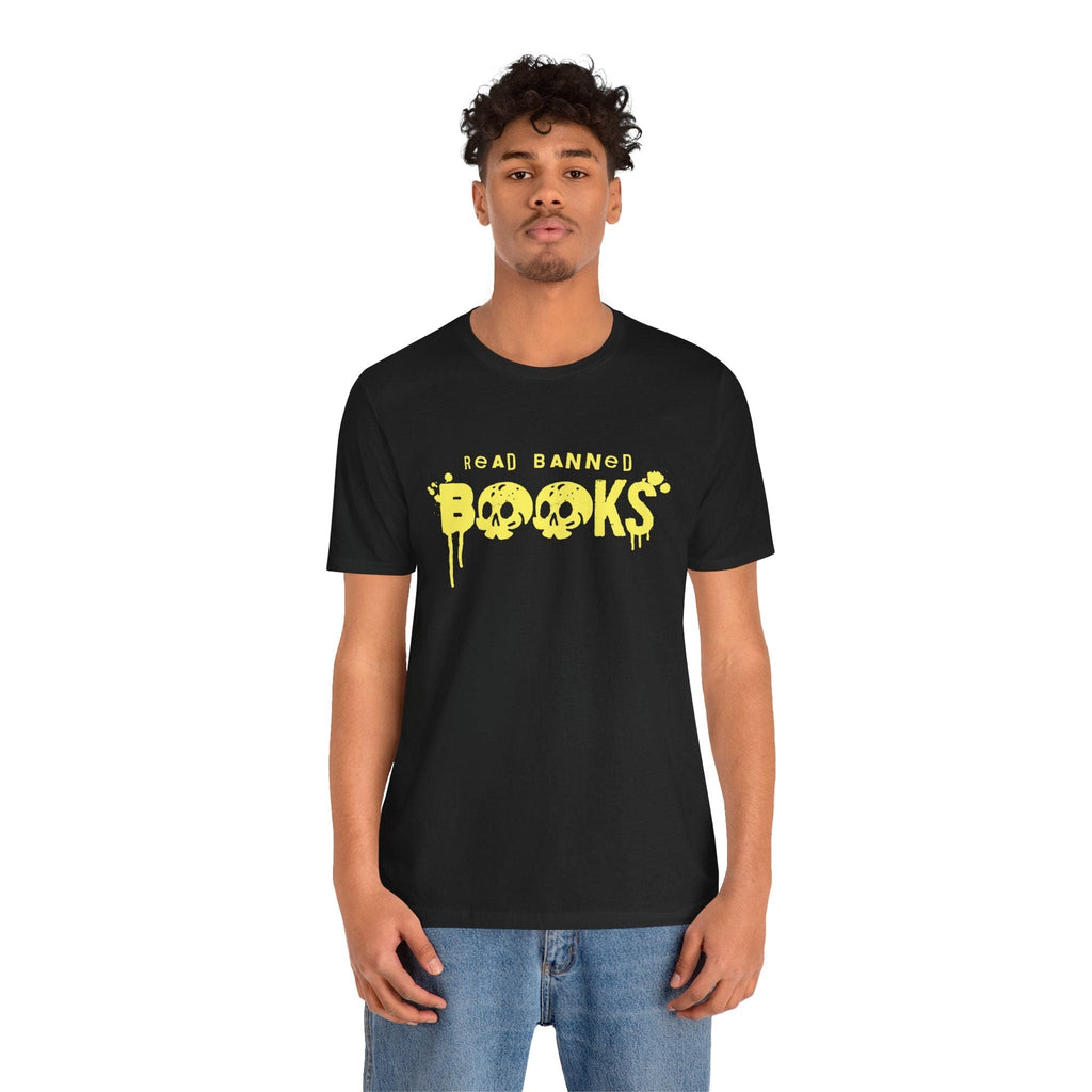 T-Shirt Read Banned Books Skull Shirt