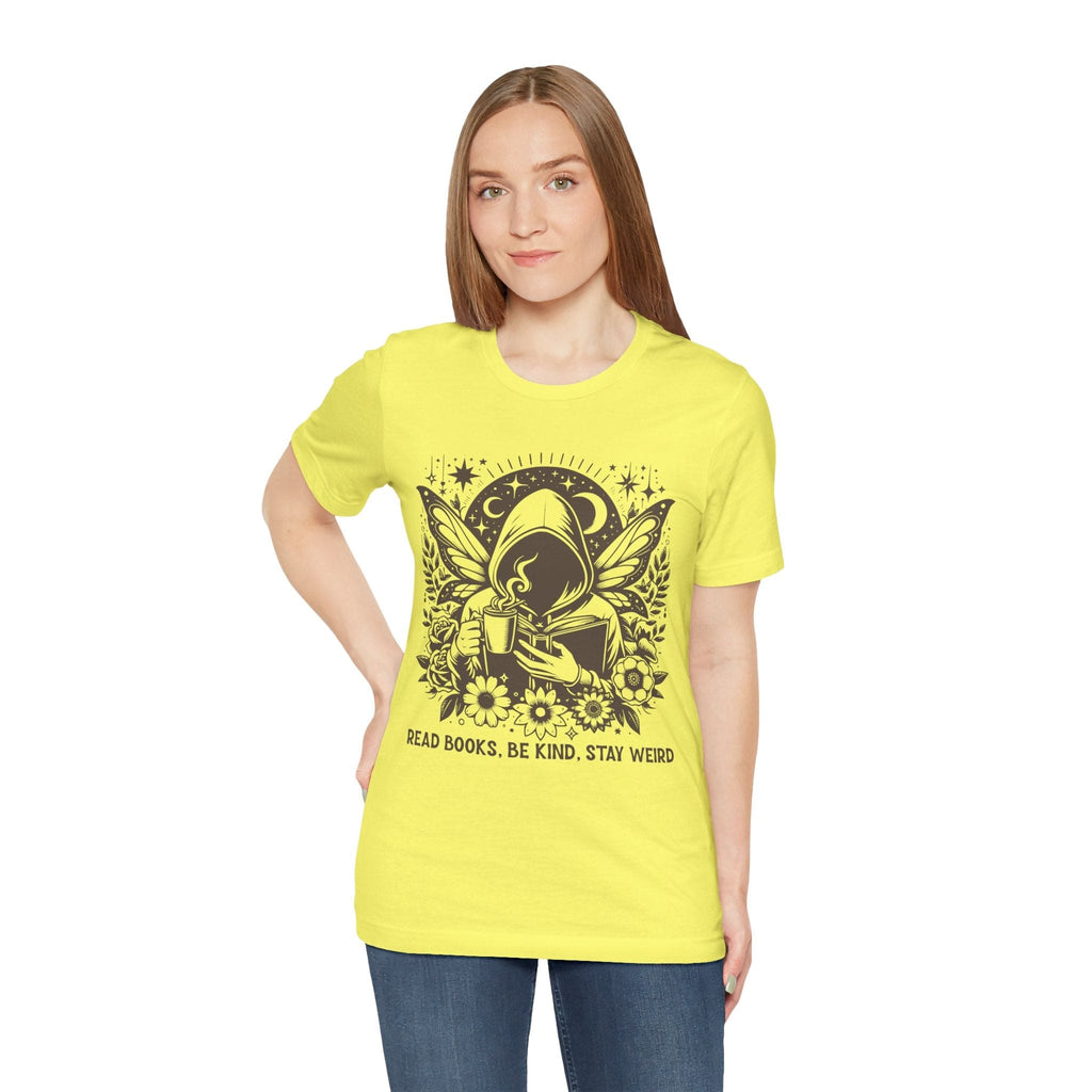 T-Shirt Read Books Be Kind Stay Weird Shirt