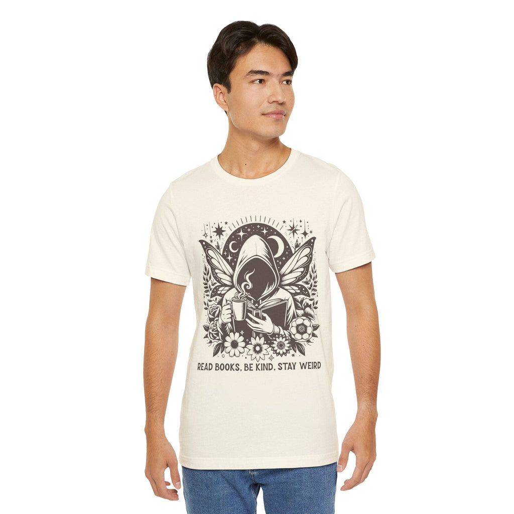 T-Shirt Read Books Be Kind Stay Weird Shirt