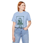 T-Shirt Reading Frog Book Lover Shirt