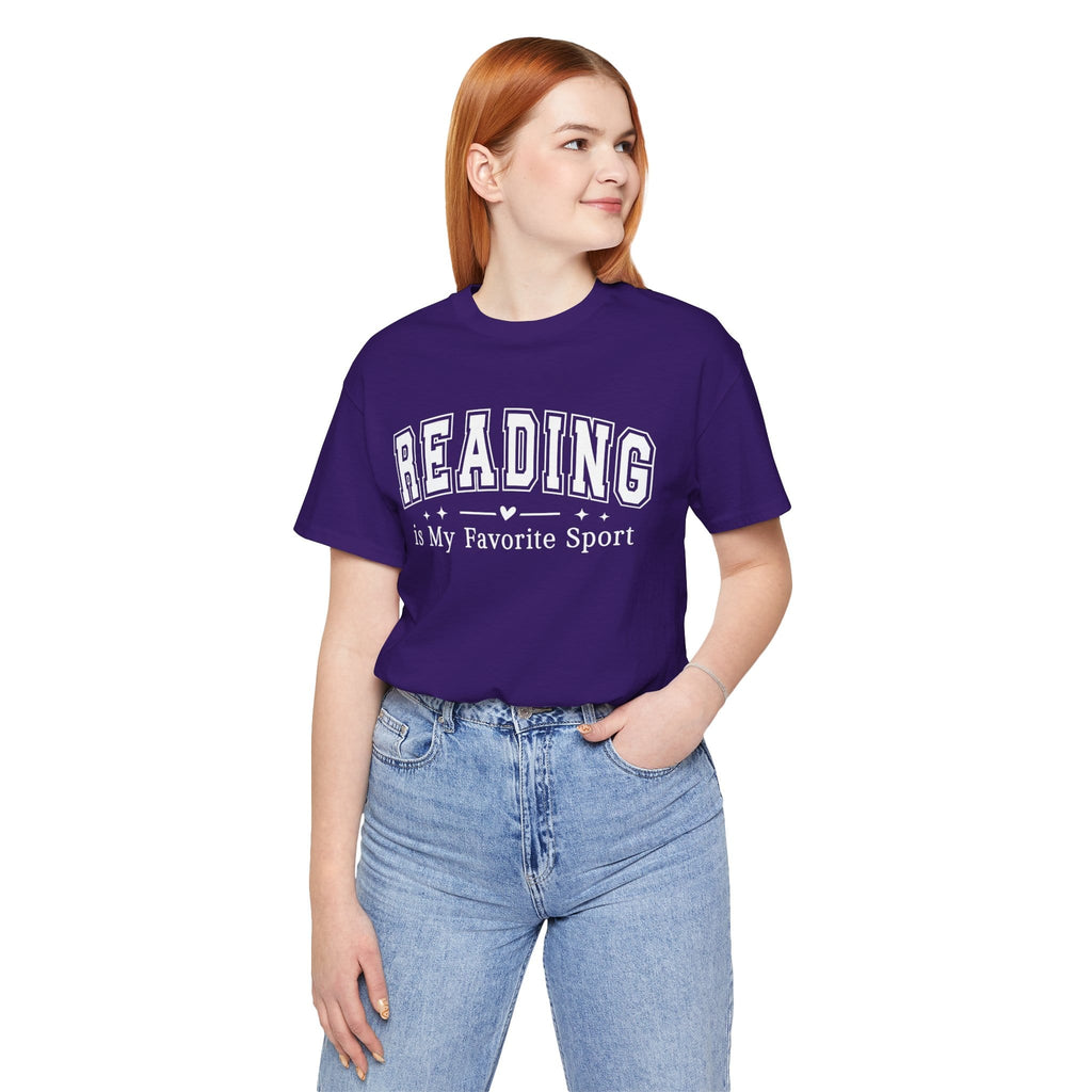 T-Shirt Reading Is My Favorite Sport T-Shirt
