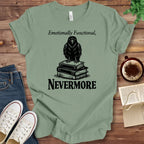 T-Shirt Sage / S Emotionally Functional Nevermore Poe Shirt