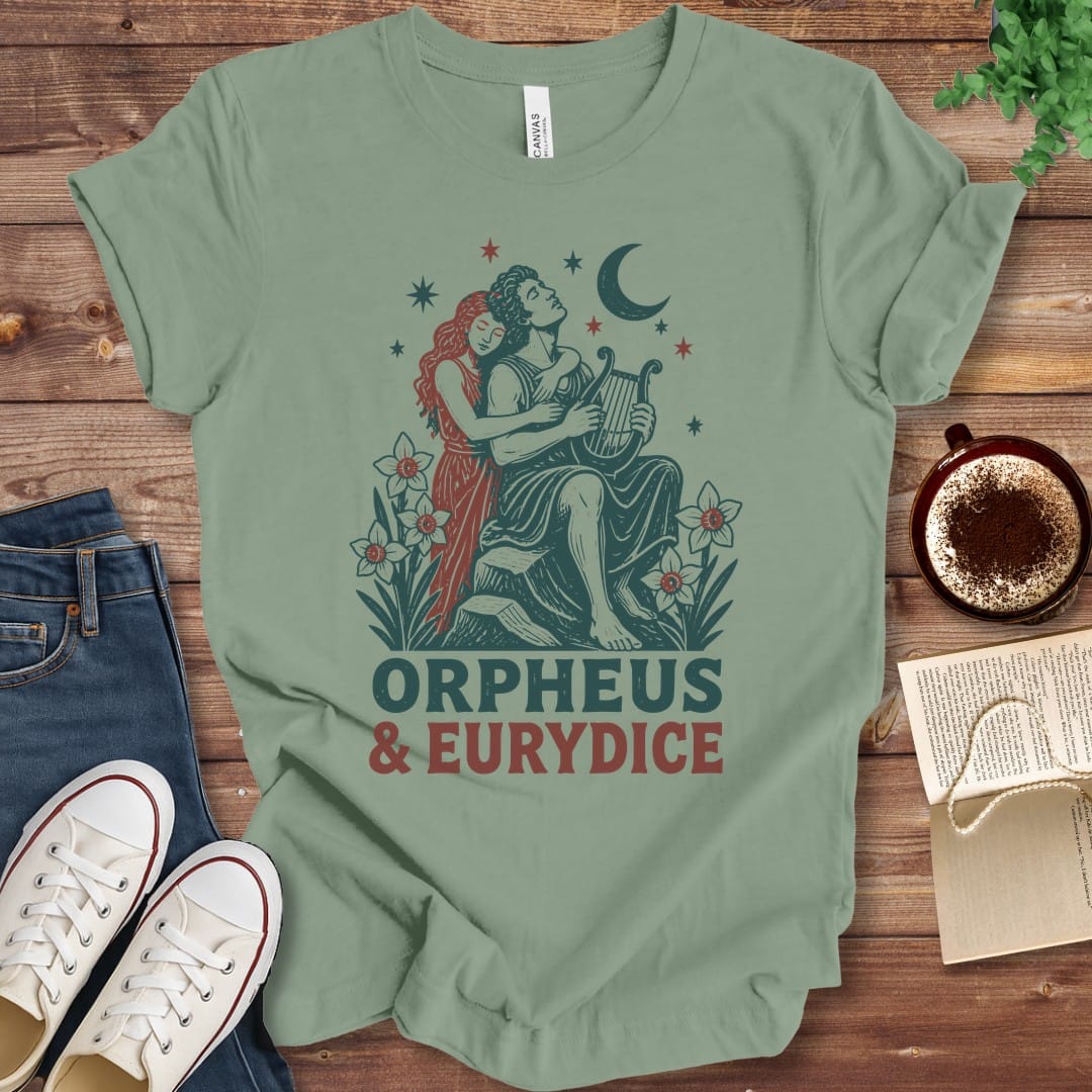 T-Shirt Sage / S Orpheus and Eurydice T-Shirt