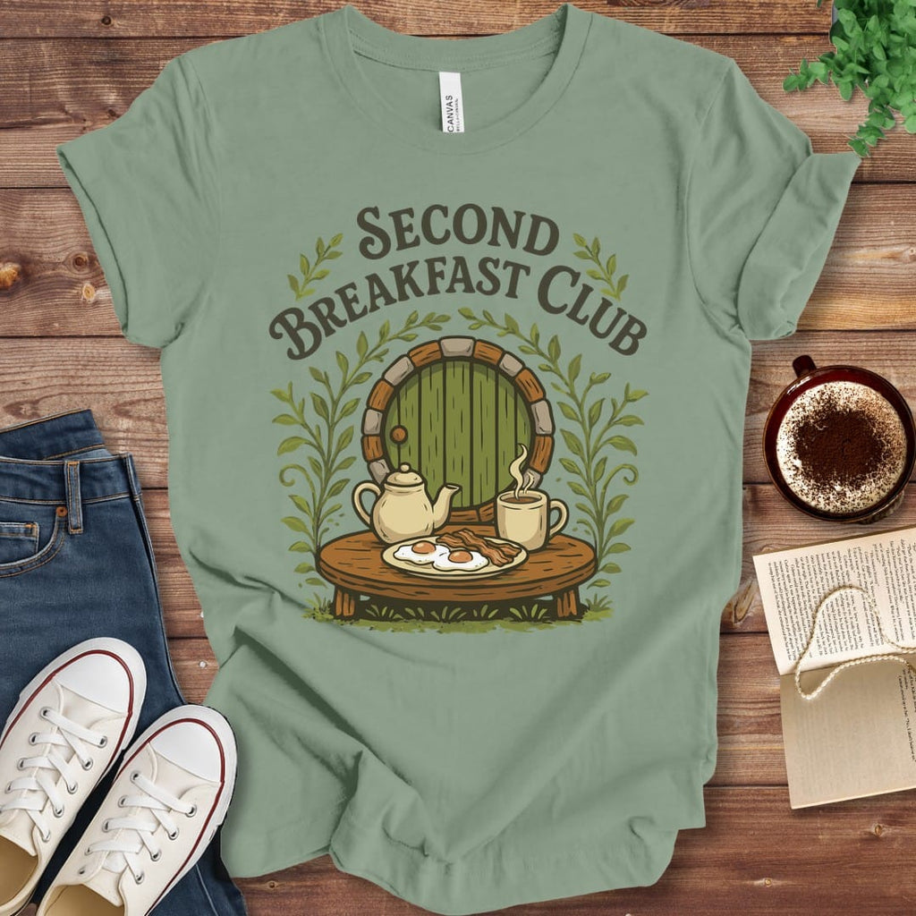 T-Shirt Sage / S Second Breakfast Club T-Shirt