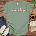 T-Shirt Sage / S Silly Goose Book Lover Shirt