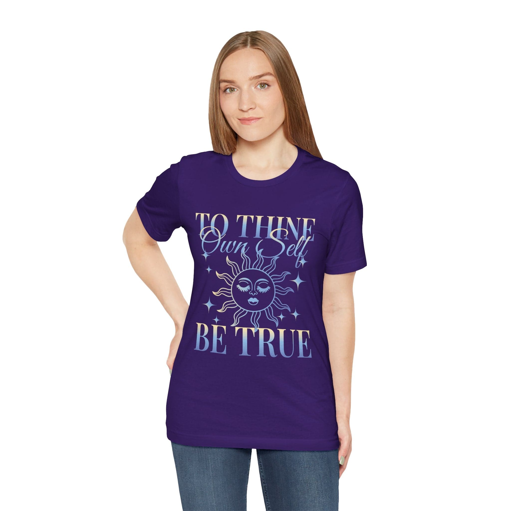 T-Shirt Shakespeare Quote Shirt - To Thine Own Self Be True