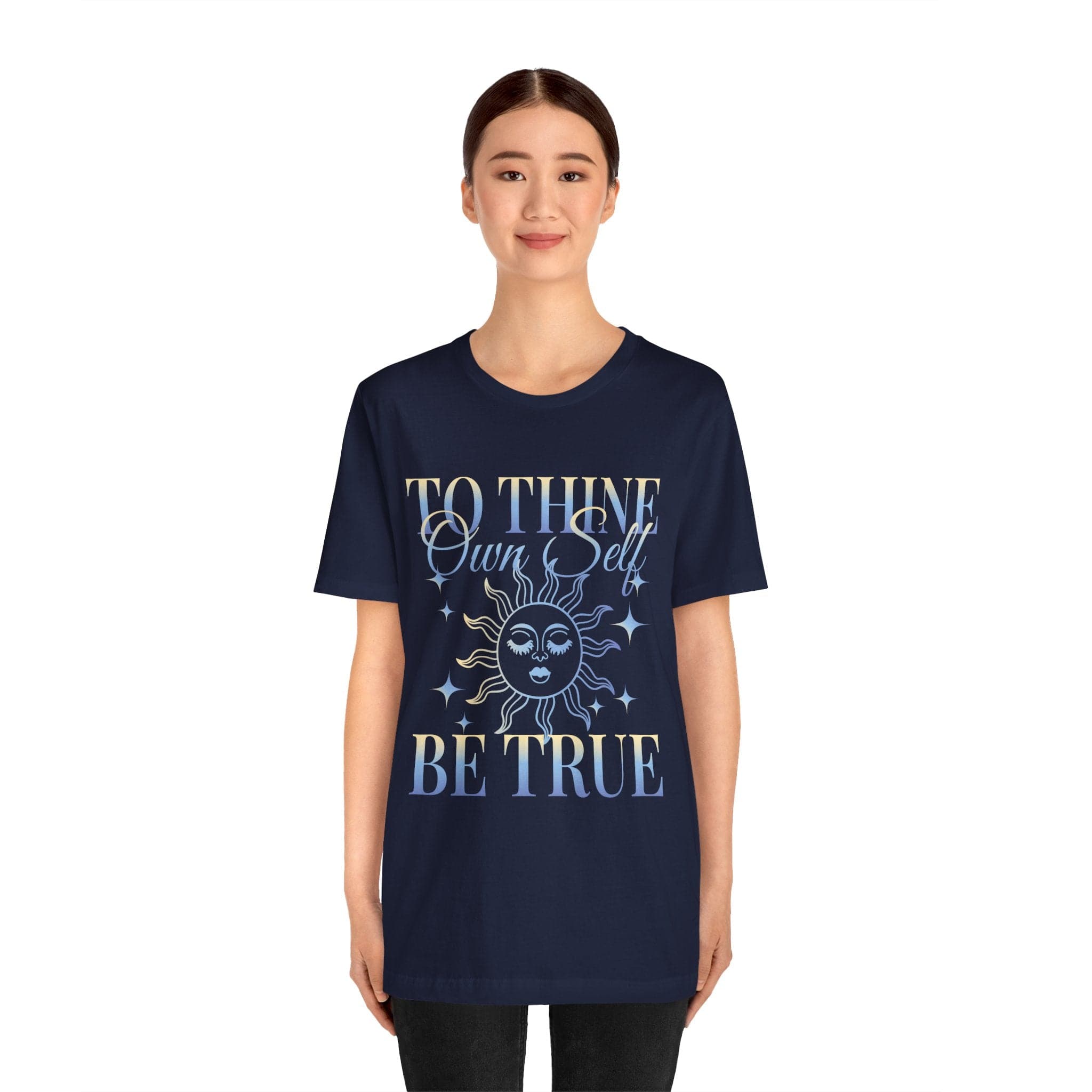 T-Shirt Shakespeare Quote Shirt - To Thine Own Self Be True
