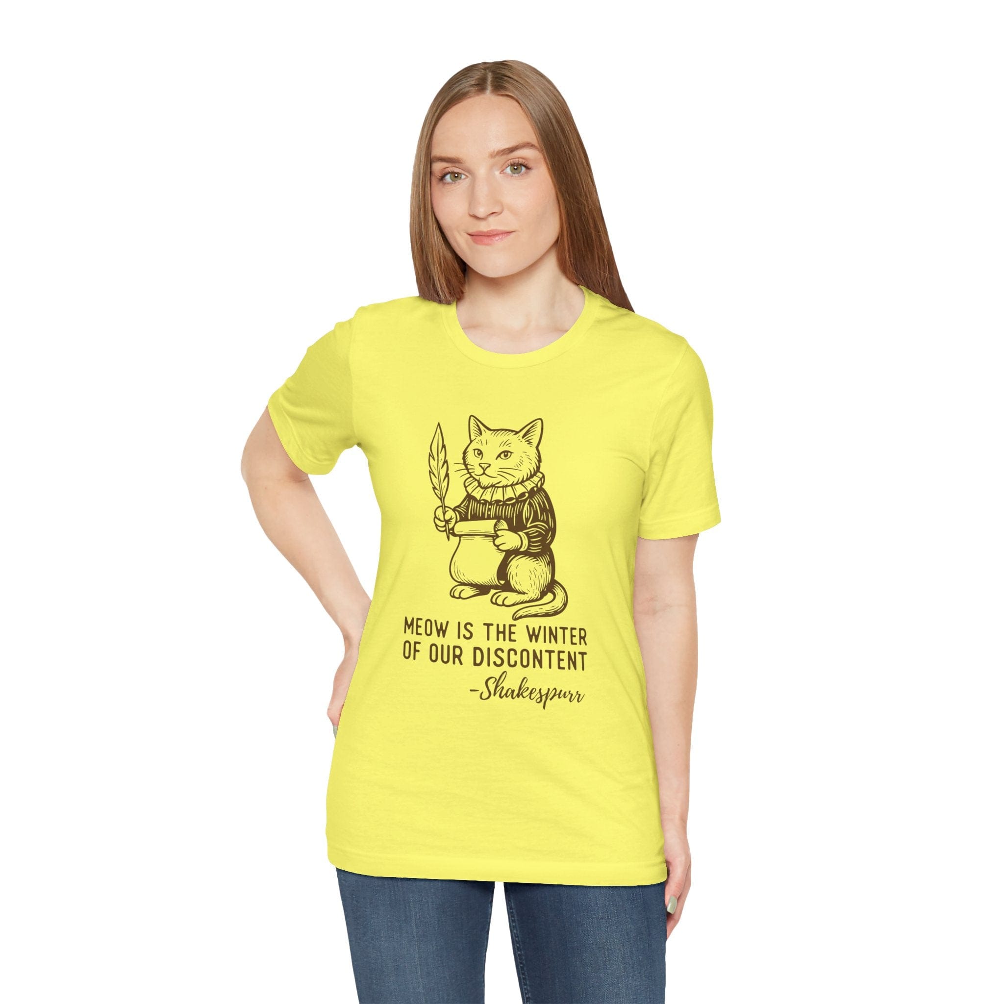T-Shirt Shakespurr Funny Shakespeare T-Shirt
