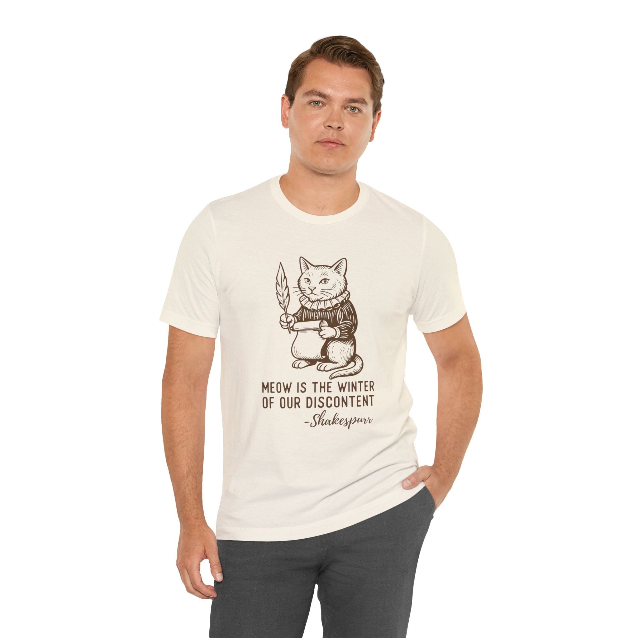 T-Shirt Shakespurr Funny Shakespeare T-Shirt