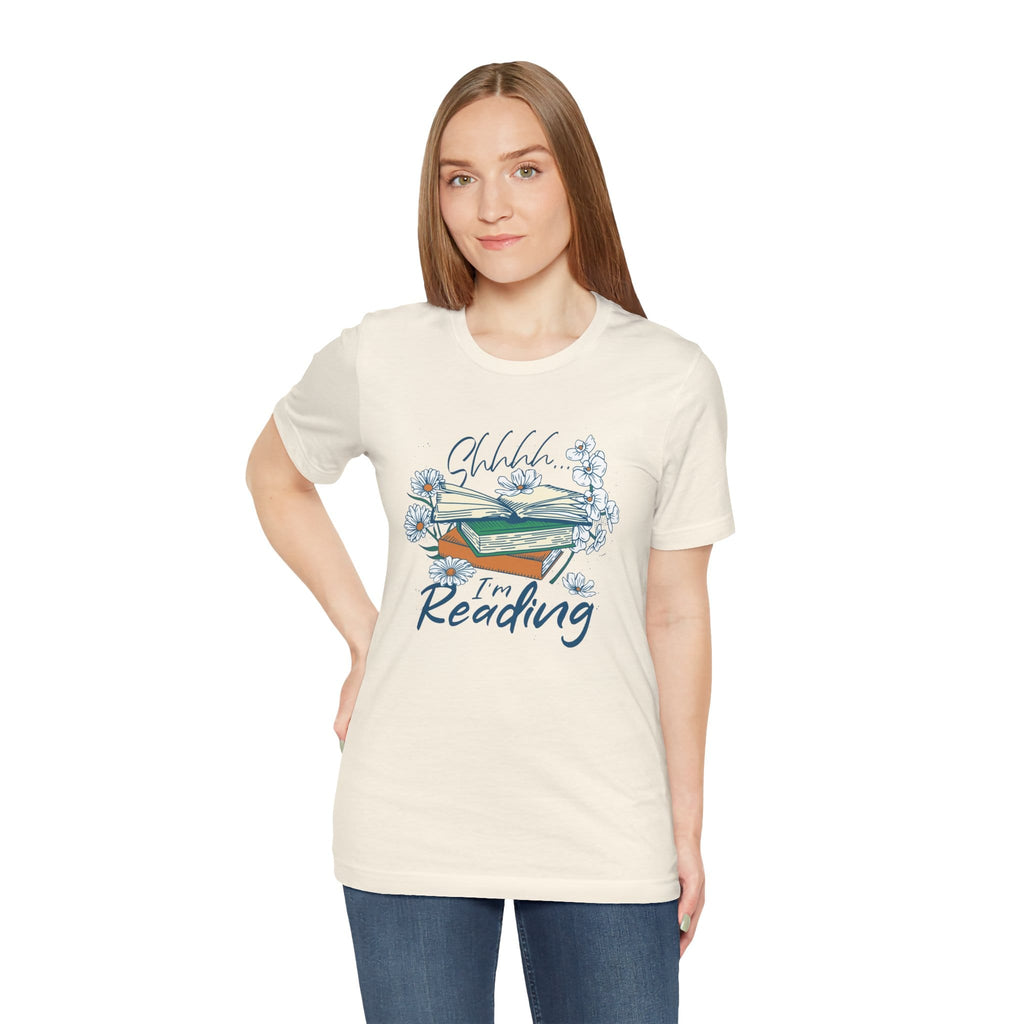 T-Shirt Shhhh I'm Reading Book Lover Shirt