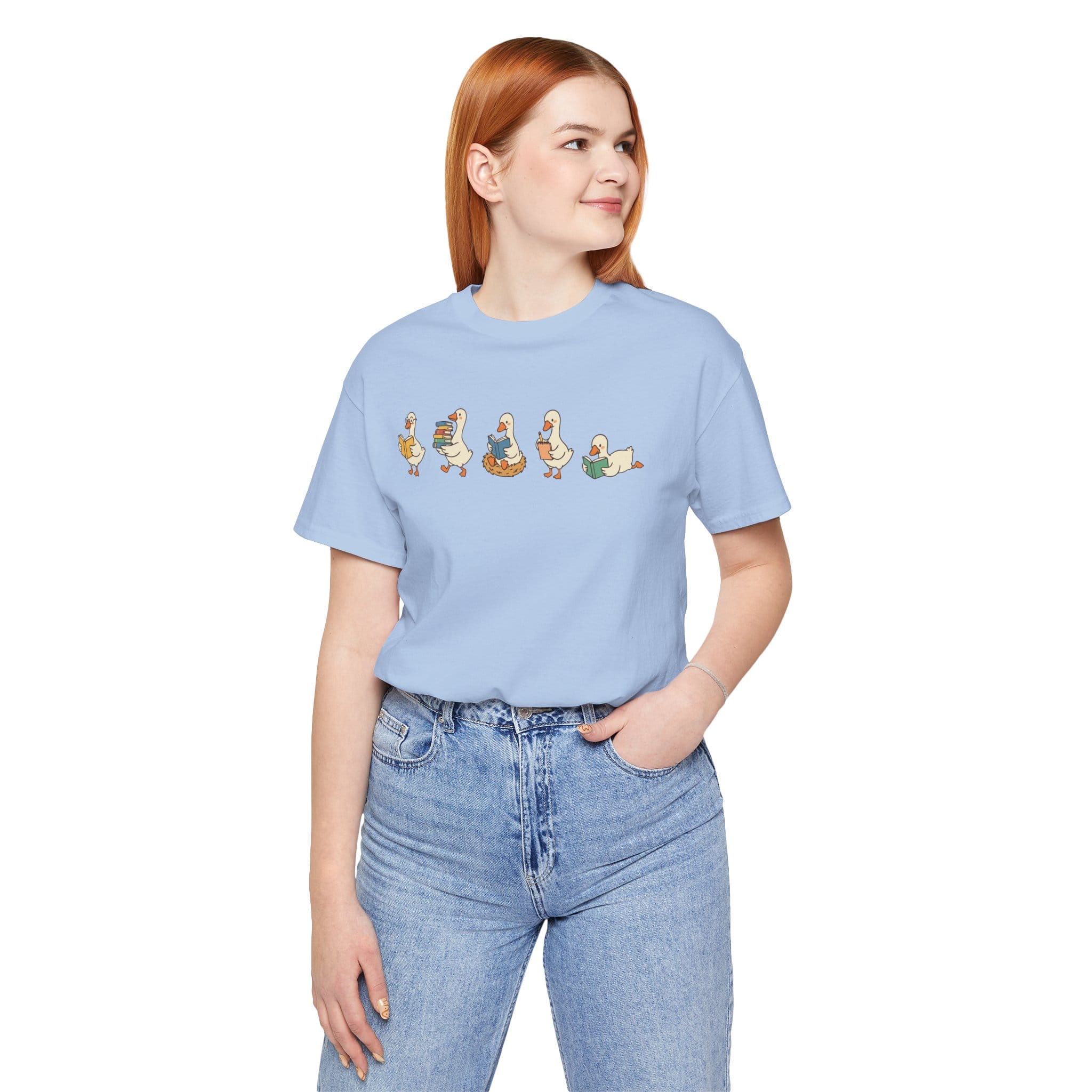 T-Shirt Silly Goose Book Lover Shirt