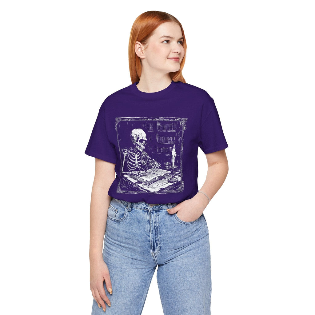 T-Shirt Skeleton Library Shirt