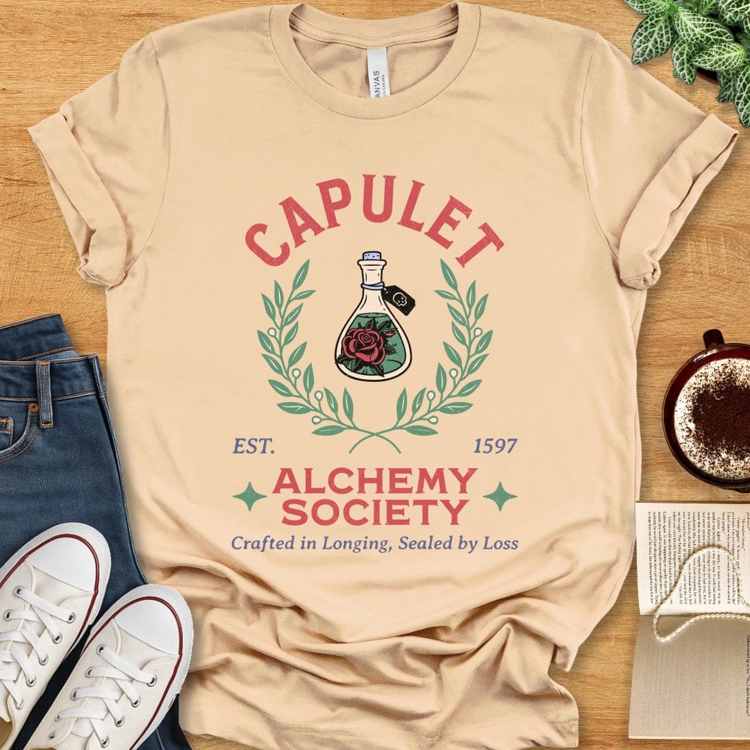 T-Shirt Soft Cream / S Capulet Alchemy Society Shirt – Romeo and Juliet