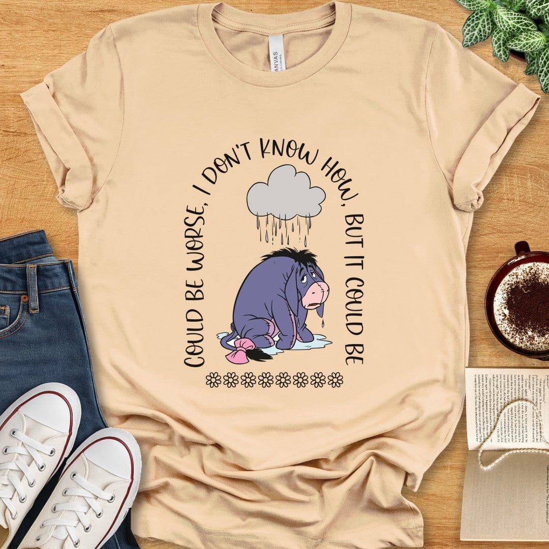 T-Shirt Soft Cream / S Eeyore Shirt - Could Be Worse