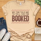T-Shirt Soft Cream / S I'm Booked T-shirt