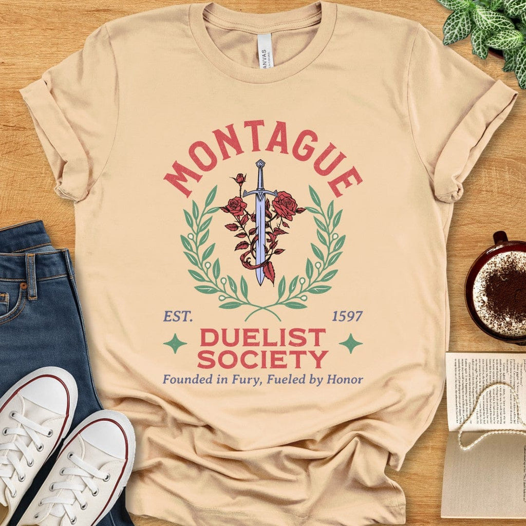 T-Shirt Soft Cream / S Montague Duelist Society Shirt – Romeo and Juliet