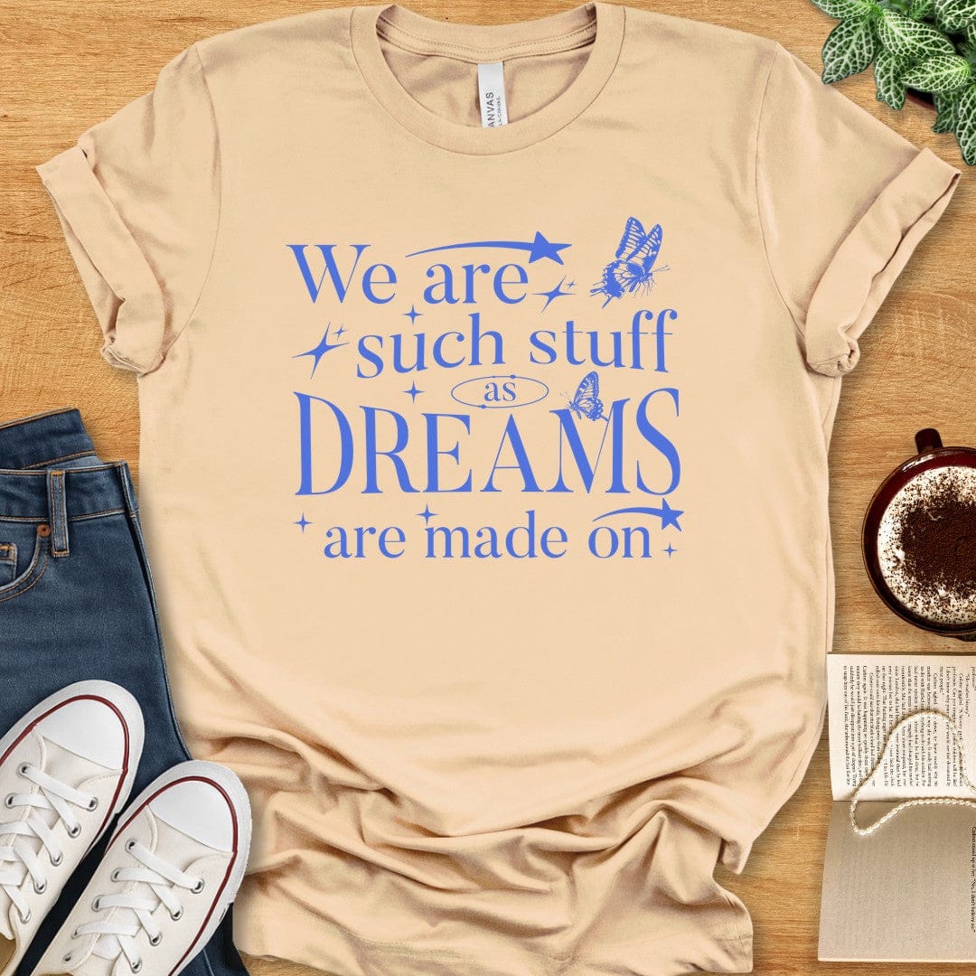 T-Shirt Soft Cream / S Shakespeare Tempest Quote