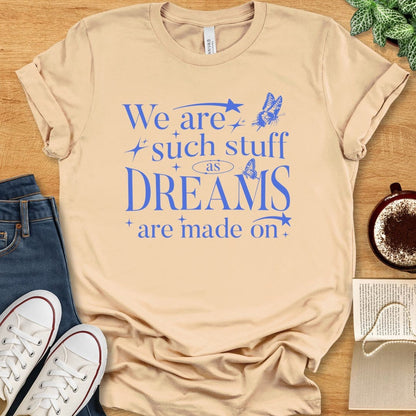 T-Shirt Soft Cream / S Shakespeare Tempest Quote
