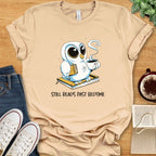 T-Shirt Soft Cream / S Still Reads Past Bedtime Tshirt