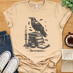 T-Shirt Soft Cream / S The Raven Nevermore Shirt