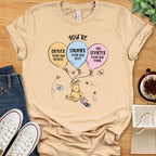 T-Shirt Soft Cream / S Winnie the Pooh Braver Stronger Smarter Shirt