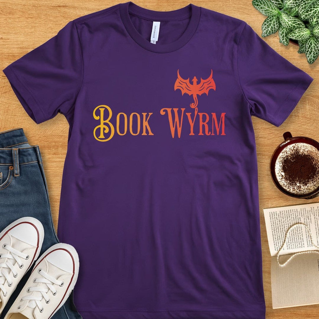 T-Shirt Team Purple / S Book Wyrm T-shirt