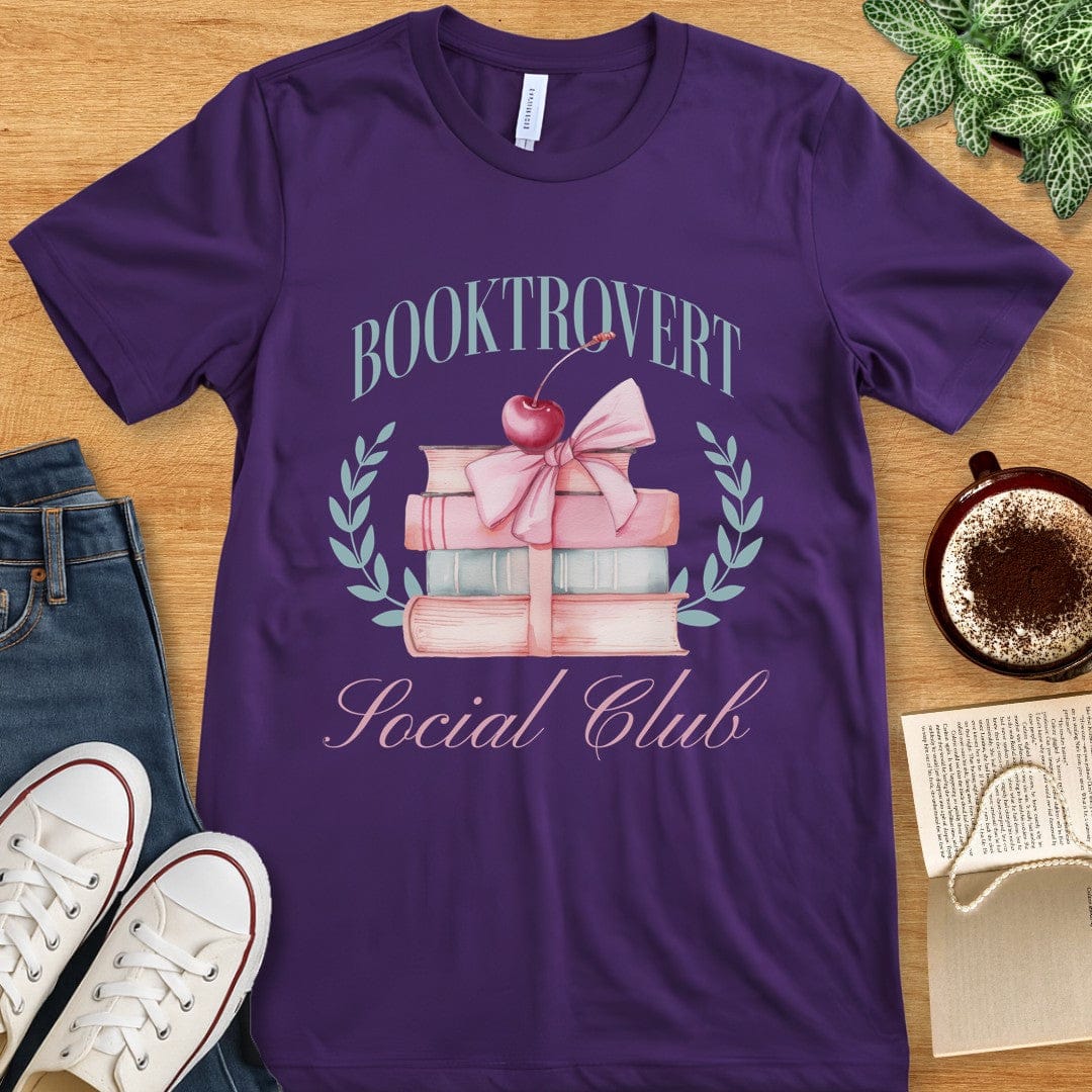 T-Shirt Team Purple / S Booktrovert Social Club T-shirt