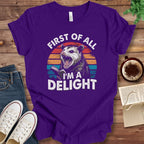 T-Shirt Team Purple / S Chaotic Possum Book Lover Shirt