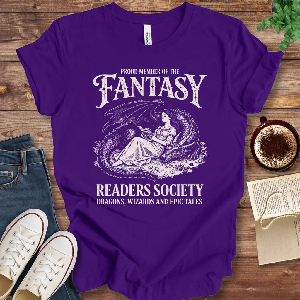 T-Shirt Team Purple / S Fantasy Readers Society T-Shirt