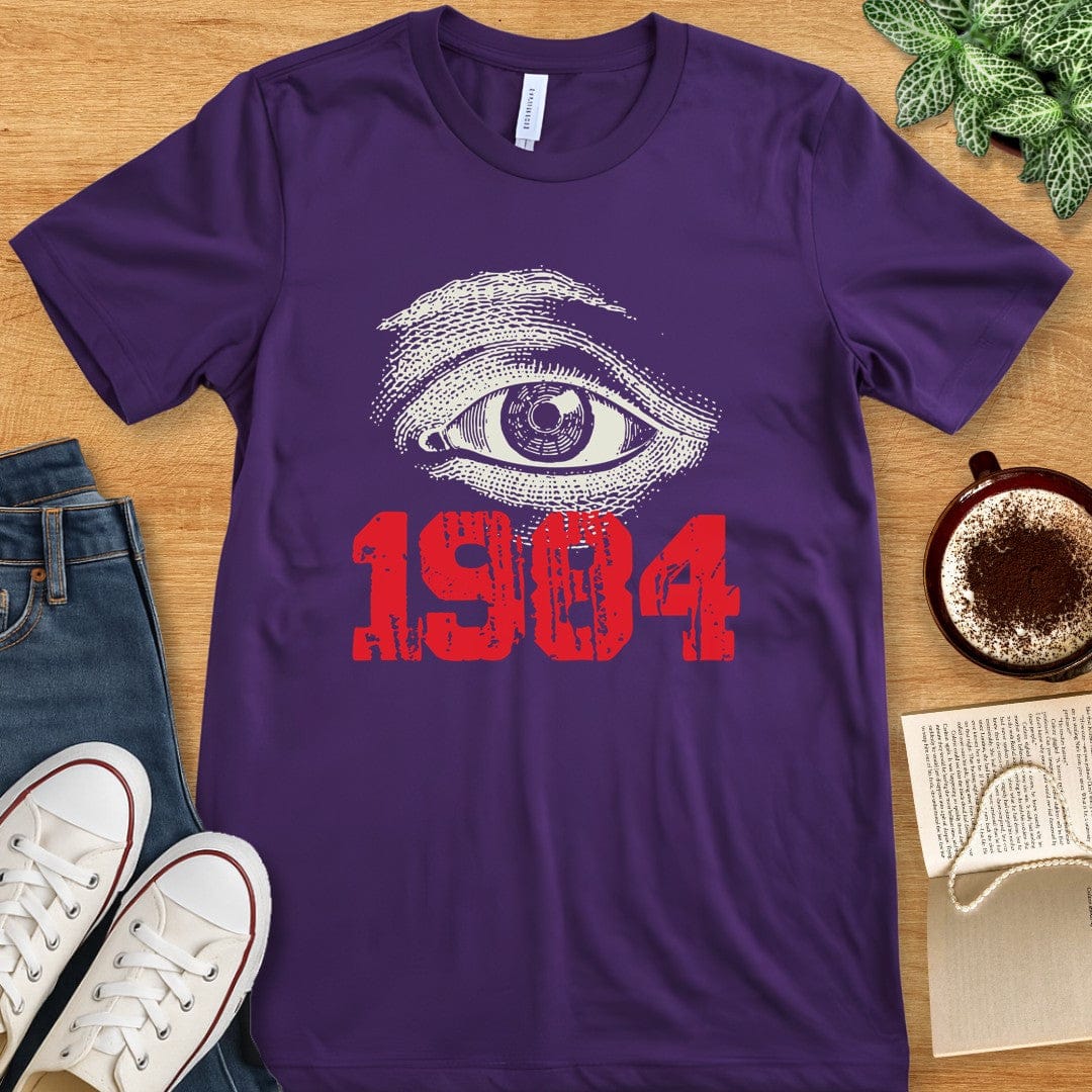 T-Shirt Team Purple / S George Orwell 1984 Shirt