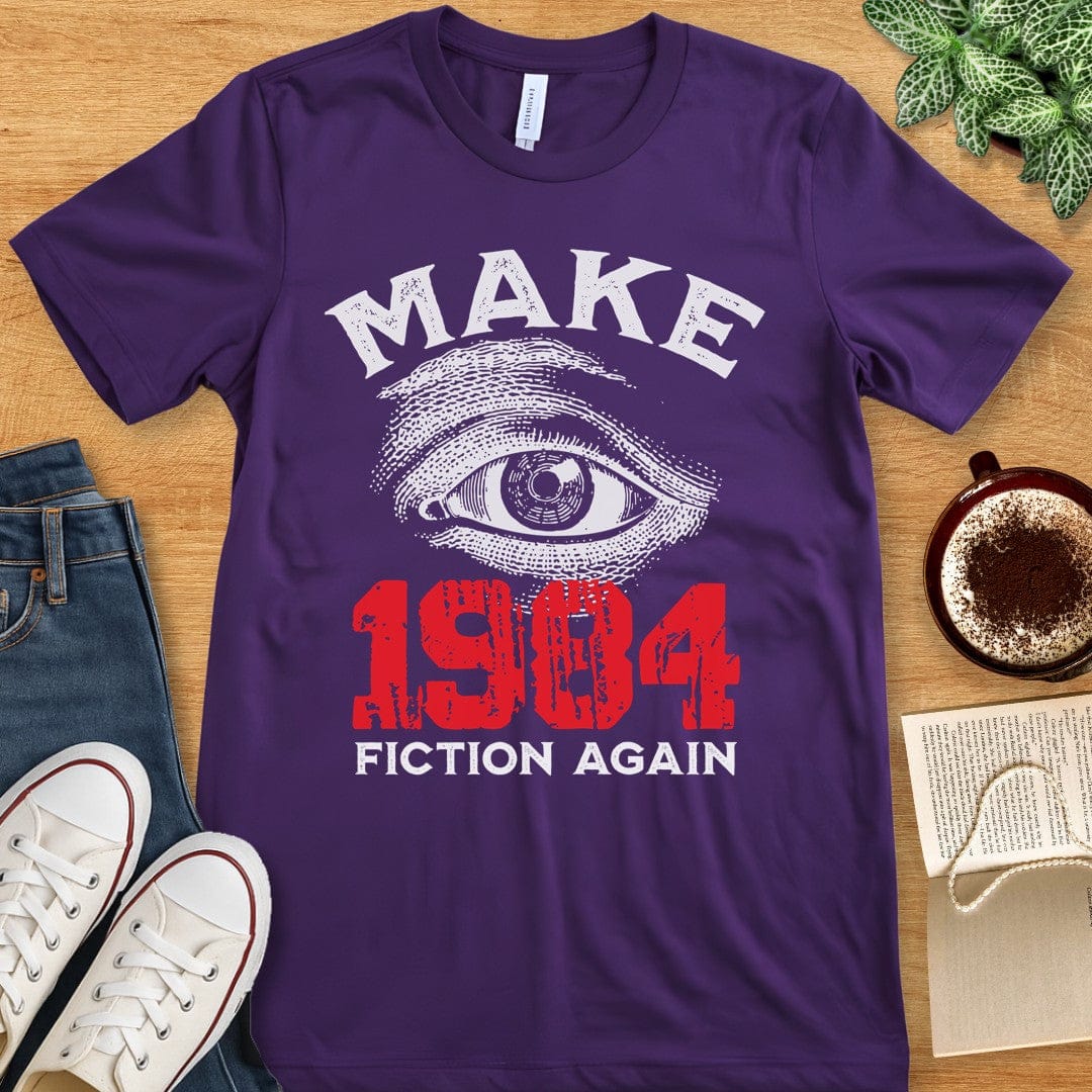T-Shirt Team Purple / S Make 1984 Fiction Again Shirt