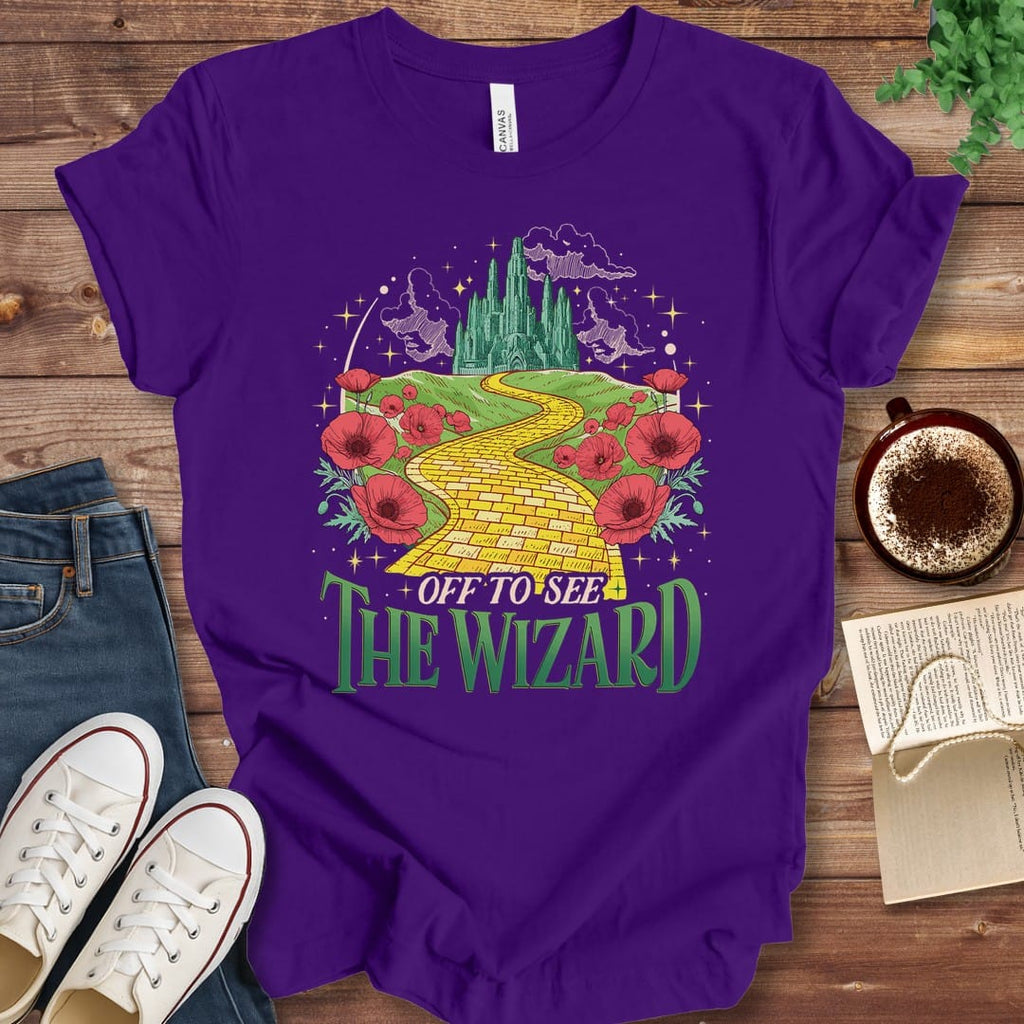 T-Shirt Team Purple / S Off To See the Wizard T-Shirt