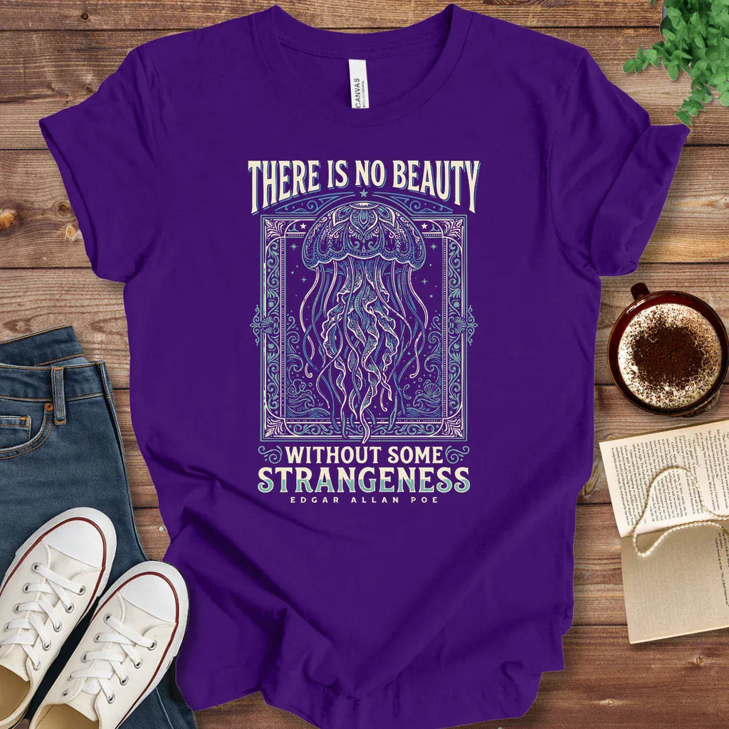 T-Shirt Team Purple / S Poe Beauty Quote Shirt