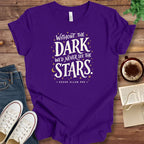 T-Shirt Team Purple / S Poe Stars Quote Shirt